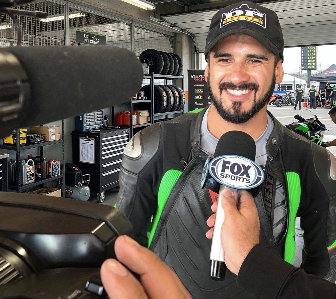 Marlon Calvo, owner and guide at Mango Scoot, in the pits